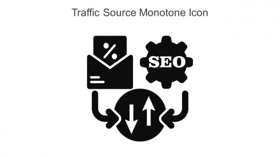 Traffic Source Monotone Icon In Powerpoint Pptx Png And Editable Eps Format