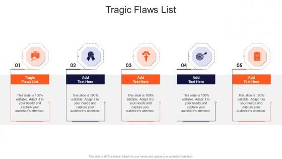Tragic Flaws List In Powerpoint And Google Slides Cpb