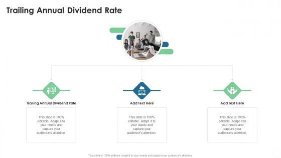Trailing Annual Dividend Rate In Powerpoint And Google Slides Cpb