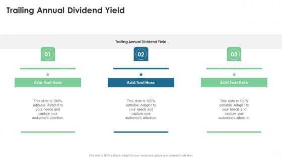 Trailing Annual Dividend Yield In Powerpoint And Google Slides Cpb