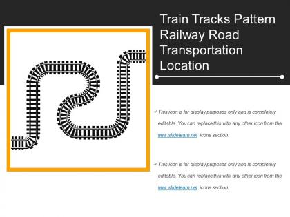 Train tracks pattern railway road transportation location