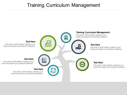 Training curriculum management ppt powerpoint presentation infographic template cpb