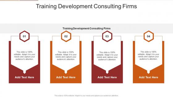 Training Development Consulting Firms In Powerpoint And Google Slides Cpb