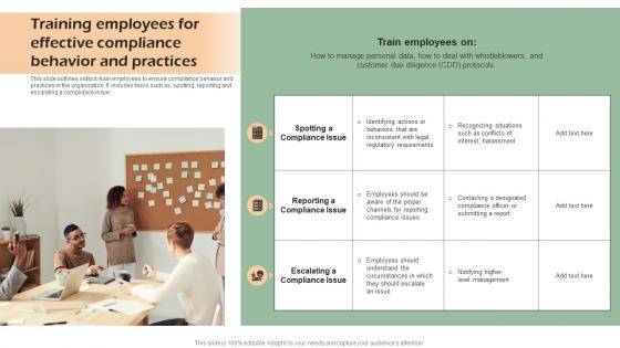 Training Employees For Effective Compliance Developing Shareholder Trust With Efficient Strategy SS V