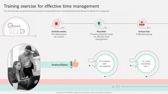 Training Exercise For Effective Time Management Optimizing Operational Efficiency By Time DTE SS
