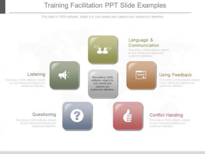 Training facilitation ppt slide examples