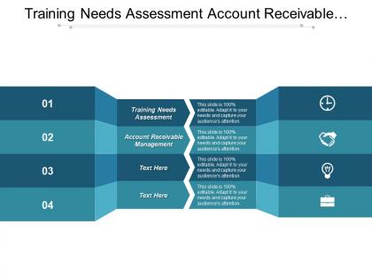 Training needs assessment account receivable management network marketing cpb