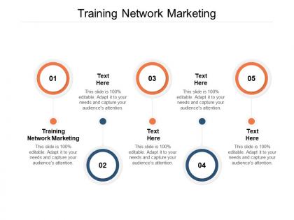 Training network marketing ppt powerpoint presentation gallery cpb