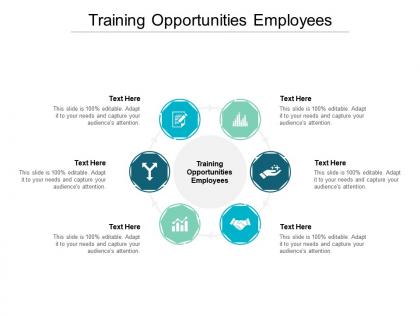 Training opportunities employees ppt presentation professional slide portrait cpb