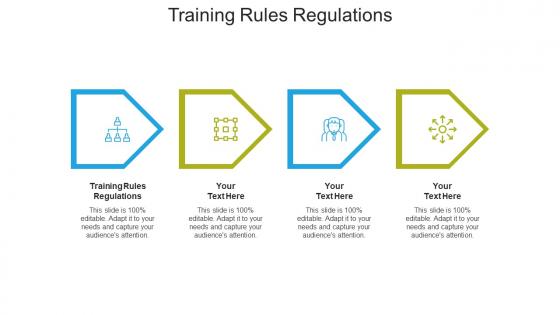 Training rules regulations ppt powerpoint presentation styles slides cpb