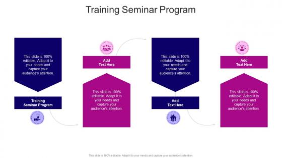 Training Seminar Program In Powerpoint And Google Slides Cpb