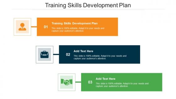 Training Skills Development Plan Ppt Powerpoint Presentation Example Cpb