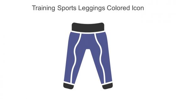 Training Sports Leggings Colored Icon In Powerpoint Pptx Png And Editable Eps Format