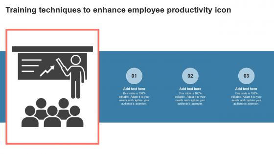 Training Techniques To Enhance Employee Productivity Icon
