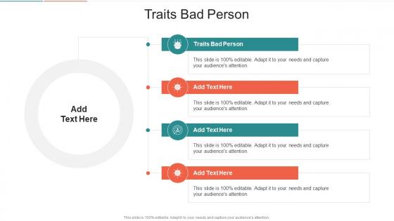 Traits Bad Person In Powerpoint And Google Slides Cpb