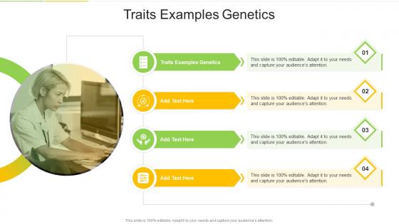 Traits Examples Genetics In Powerpoint And Google Slides Cpb