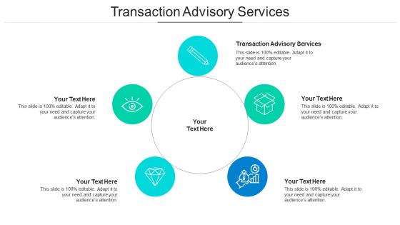 Transaction advisory services ppt powerpoint presentation professional deck cpb