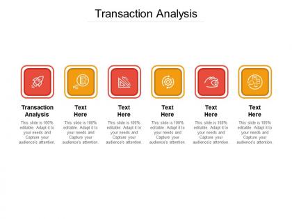 Transaction analysis ppt powerpoint presentation summary design inspiration cpb