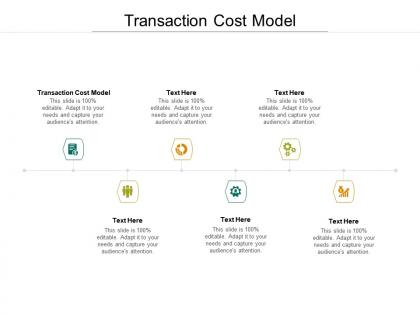 Transaction cost model ppt powerpoint presentation microsoft cpb