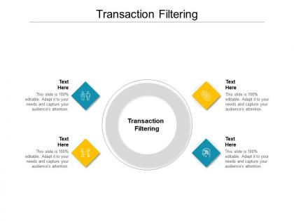 Transaction filtering ppt powerpoint presentation inspiration master slide cpb