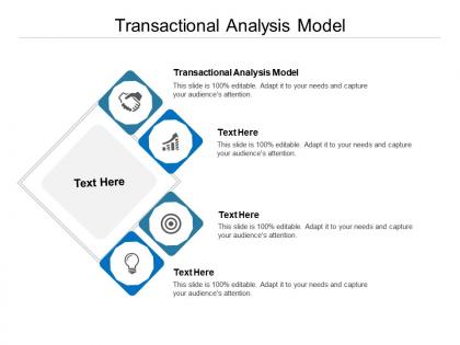Transactional analysis model ppt powerpoint presentation infographic template display cpb