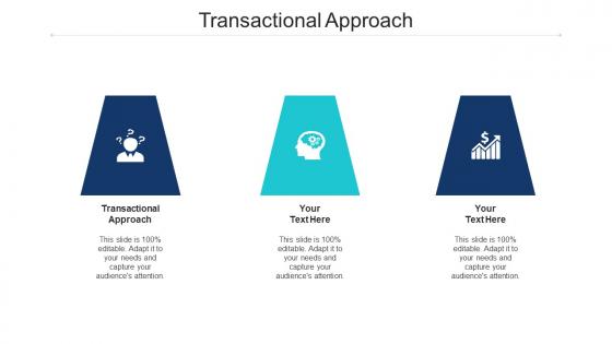 Transactional Approach Ppt Powerpoint Presentation Pictures Inspiration Cpb