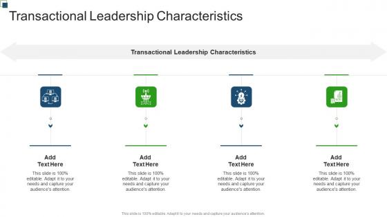 Transactional Leadership Characteristics In Powerpoint And Google Slides Cpb