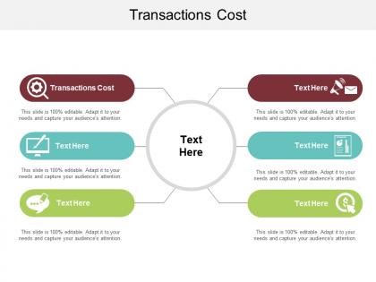 Transactions cost ppt powerpoint presentation infographics information cpb