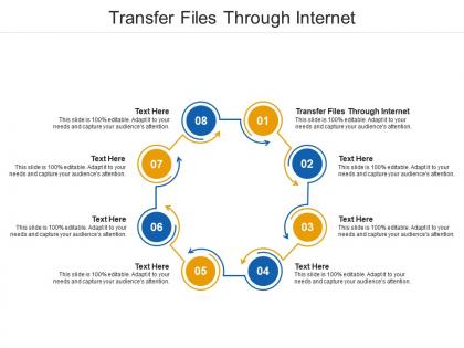 Transfer files through internet ppt powerpoint presentation icon guide cpb