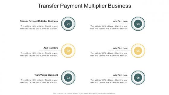 Transfer Payment Multiplier Business In Powerpoint And Google Slides Cpb