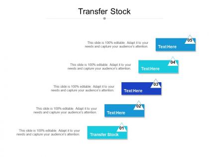 Transfer stock ppt powerpoint presentation portfolio ideas cpb