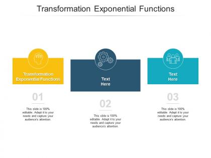 Transformation exponential functions ppt powerpoint presentation icon ideas cpb