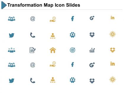 Transformation map icon slides ppt powerpoint presentation file diagrams