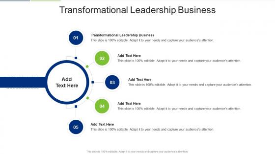 Transformational Leadership Business In Powerpoint And Google Slides Cpb