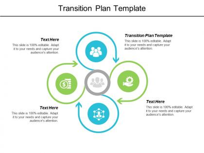 Transition plan template ppt powerpoint presentation portfolio examples cpb