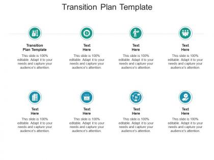 Transition plan template ppt powerpoint presentation show cpb