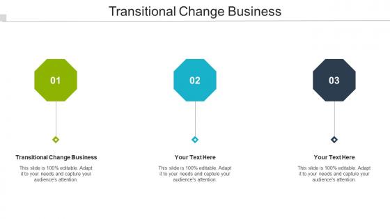 Transitional Change Business Ppt Powerpoint Presentation Model Graphics Cpb