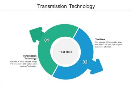 Transmission technology ppt powerpoint presentation model graphic images cpb