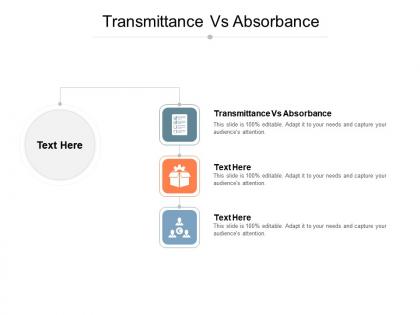 Transmittance vs absorbance ppt powerpoint presentation file themes cpb