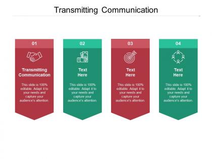 Transmitting communication ppt powerpoint presentation show gridlines cpb