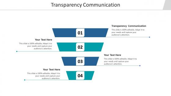 Transparency communication ppt powerpoint presentation styles diagrams cpb