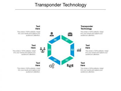 Transponder technology ppt powerpoint presentation show infographics cpb