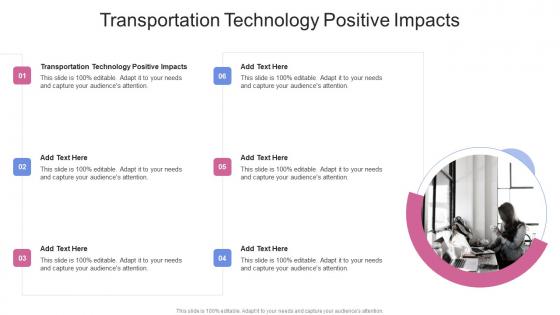 Transportation Technology Positive Impacts In Powerpoint And Google Slides Cpb