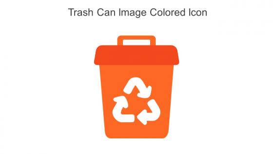 Trash Can Image Colored Icon In Powerpoint Pptx Png And Editable Eps Format