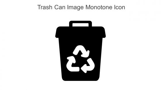 Trash Can Image Monotone Icon In Powerpoint Pptx Png And Editable Eps Format
