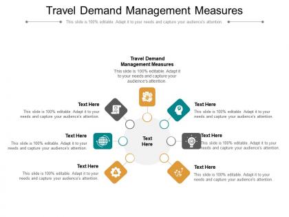 Travel demand management measures ppt powerpoint presentation ideas influencers cpb