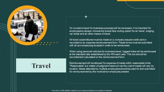 Travel Employee Handbook Template Ppt Portfolio Example Introduction