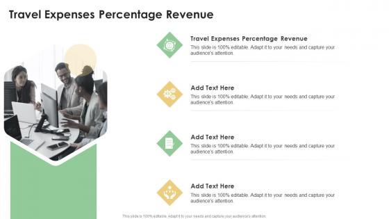 Travel Expenses Percentage Revenue In Powerpoint And Google Slides Cpb