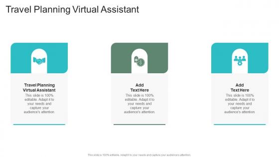 Travel Planning Virtual Assistant In Powerpoint And Google Slides Cpb