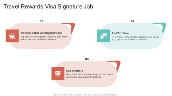 Travel Rewards Visa Signature Job In Powerpoint And Google Slides Cpb